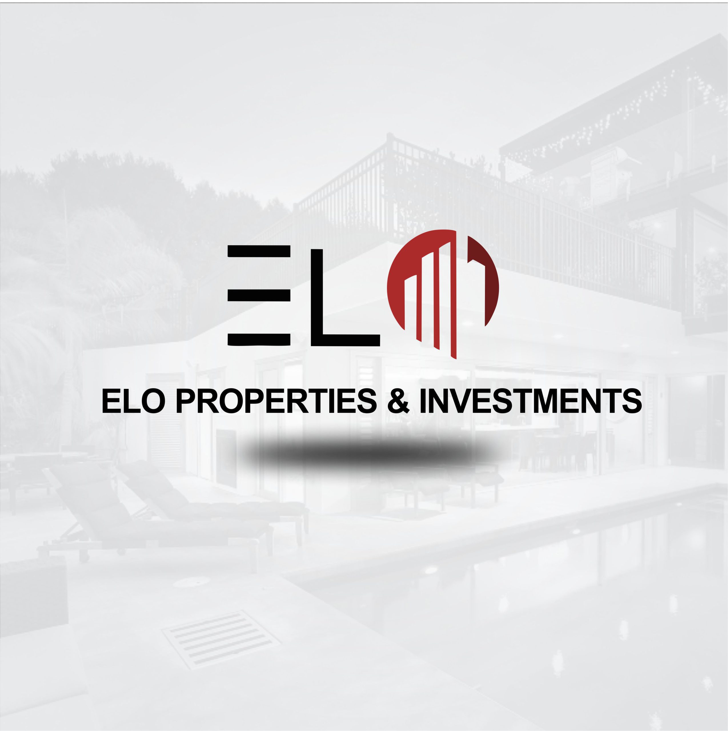 Elo properties mockup logo